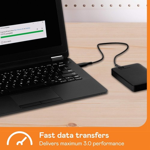 WD 1.5TB Elements Portable External Hard Drive - USB 3.0 HDD 1.5TB - Bild 9 von 10