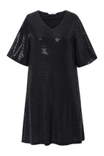 MIAMODA Damen große Größen Kleid A Linie P...