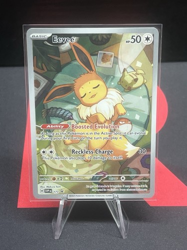 2025 POKEMON SVP EN-SV BLACK STAR PROMO #173 EEVEE PSA 9