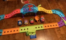 Oball Go Grippers Adventure Park Playset Kids Toy Toddlers Complete Train + Cars