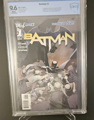Batman #1-CBCS 9.6