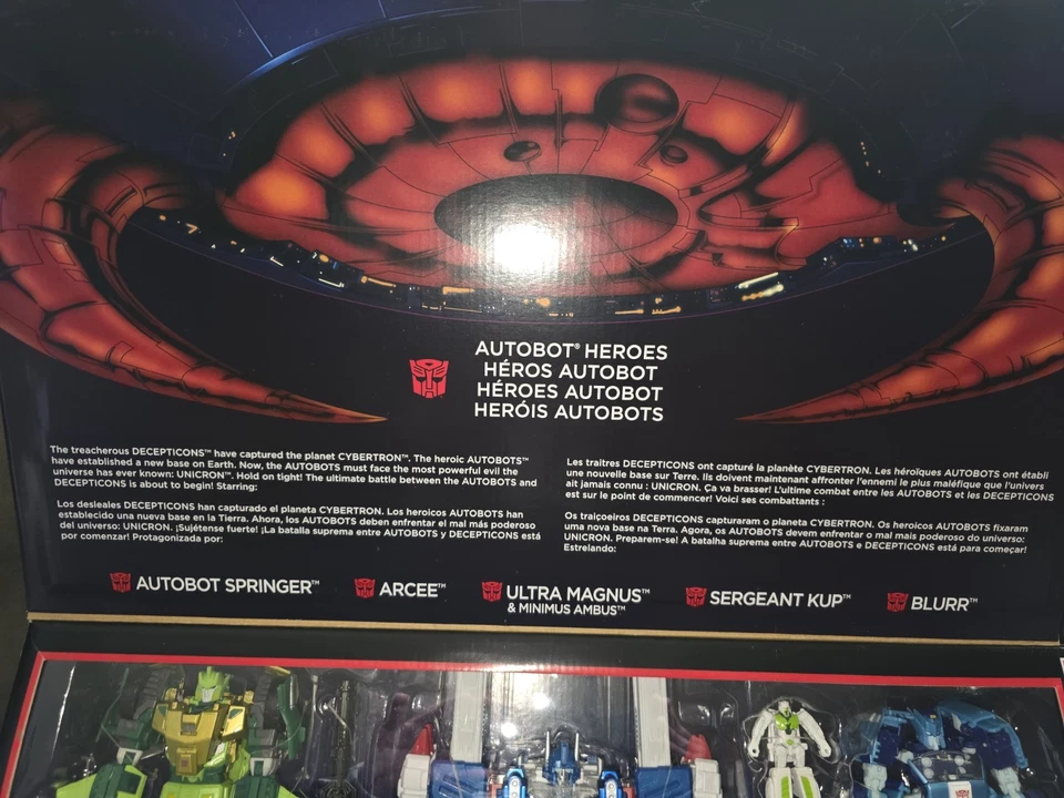 Transformers Edición Platino - Autobot Heroes - Juego de 5 figuras M.I.B. Precintado  Foto 4 de 4