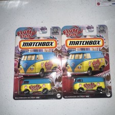 MATCHBOX 2024 CANDY SERIES FLUFFY STUFF VOLKSWAGEN DELIVERY VAN. 4/6 LOT OF 2