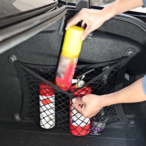 2X Practical Car Stretchable Small Cargo Net\Pocket Trunk Side Storage Mesh Bag - Picture 8 of 12