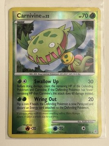 Carnivine 21/130 Diamond and Pearl Reverse Holo