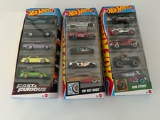 Hot Wheels 2026 Lot Of 3 5 Packs Fast And Furious HW Hot Rods, And Mud Studs