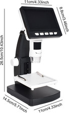 Microscopio Digitale Bambini Con Schermo LCD 2'' - Ingrandimento 50-1000x, Con Scheda SD 32GB - Foto 7