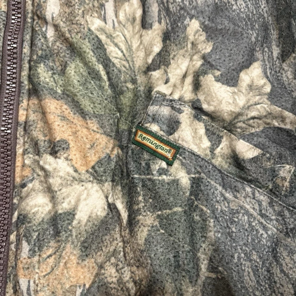 Chaqueta de bombardero de caza vintage Remington camuflada para hombre XL Foto 2 de 2