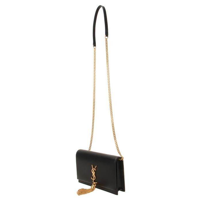 Borsa a tracolla Saint Laurent Kate con catena in nappa 105617595