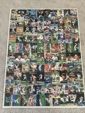 1991 TOPPS Stadium Club MLB uncut sheet