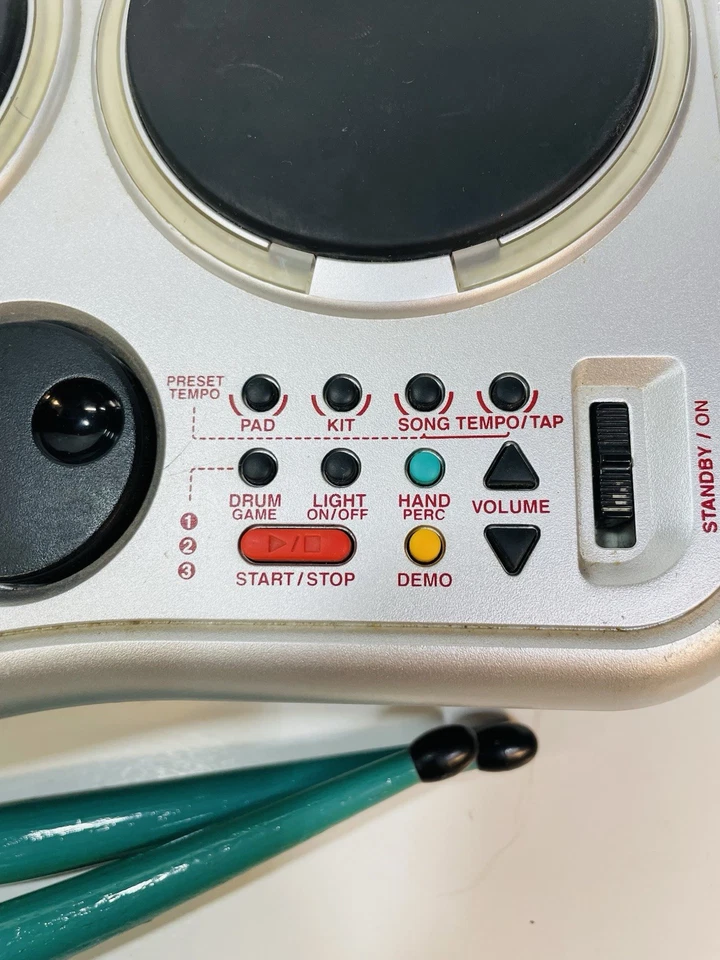 Yamaha DD-35 Batería de Percusión Digital Electrónica Kit de 4 Almohadillas + Hot Sticks 2B Foto 4 de 4