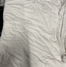    Casaluna Heavyweight Linen Blend Duvet Cover Set Full/Queen   With Defects   