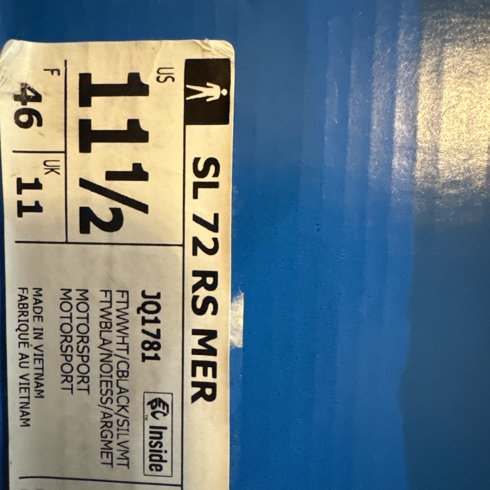 adidas SL 72 RS x AMG Motorsport JQ1781 Men's Size 11.5 BNIB thumbnail 5