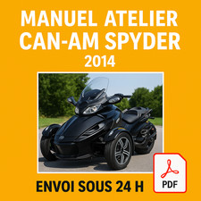 Manuel Atelier Can Am Spyder 2014 Revue Technique Français RTA CD PDF