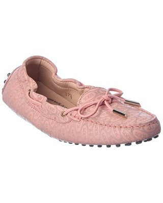 Tod's Logo Leather Loafer Women's