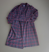 Pendleton Wool Vintage Robe Men s XL Lounge Bath Plaid Red Multicolor