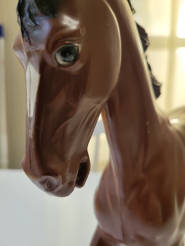 1960s Vintage Louis Marx Bay Flame Toy Horse - Bild 17 von 24