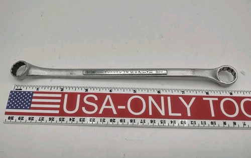 Craftsman USA =V=, 9/16" x 5/8" 12 Pt. Llave de extremo de caja offset - Imagen 2 de 2