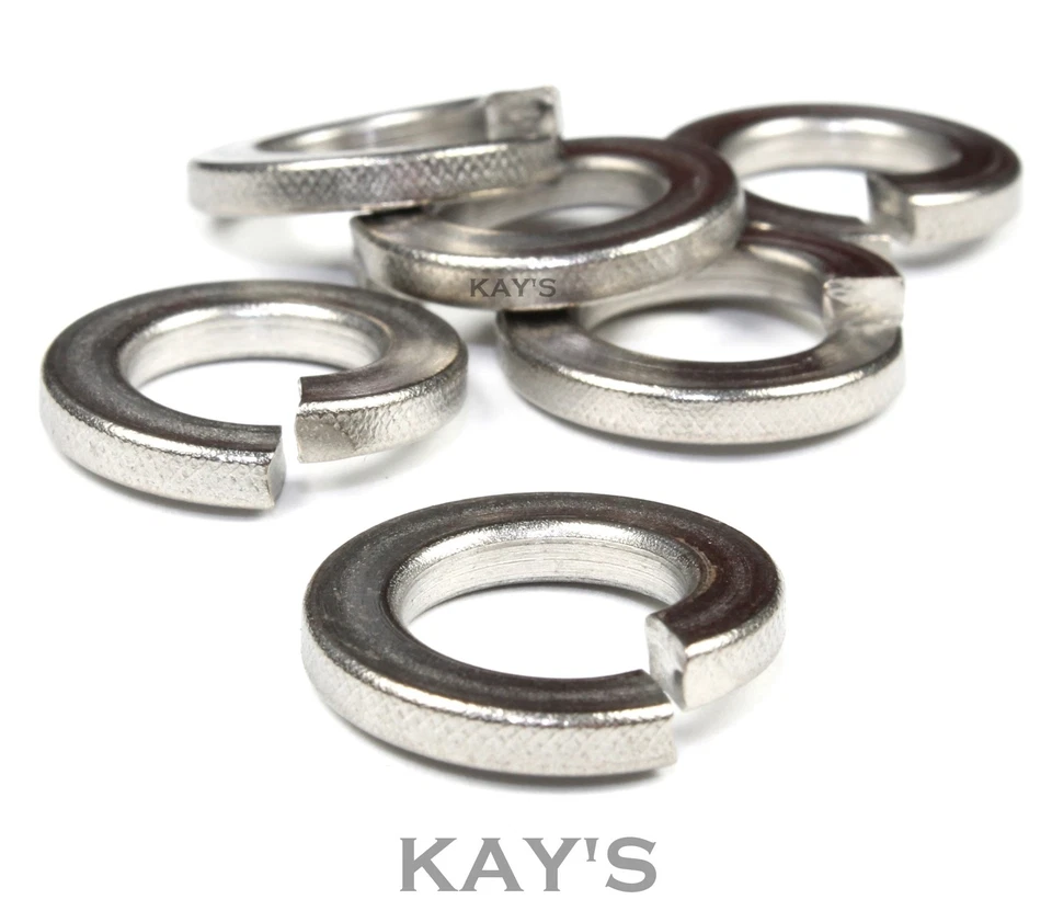 KAYFAST IMPERIAL SPRING WASHERS UNC,UNF,BSF,BSW,BSCY A2 STAINLESS STEEL COIL LOCK
