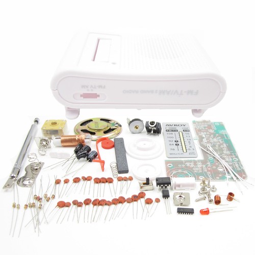 CF210SP AM/FM Stereo Radio Kit DIY Electronic Assemble Set Kit Fit Learner - Afbeelding 1 van 4