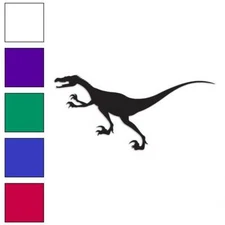 Velociraptor Raptor, Vinyl Decal Sticker, Multiple Colors & Sizes #717