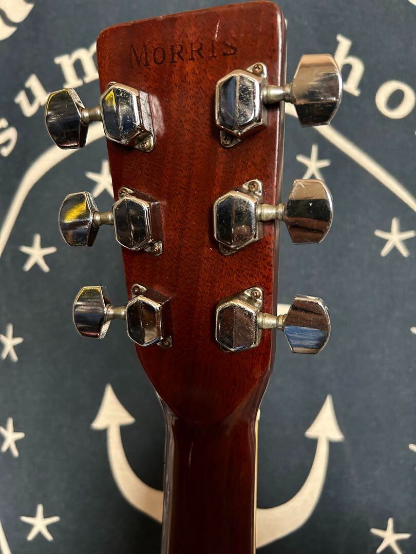 値下げ 美品‼️70'ビンテージ Morris WG-25 ケース無しに Morris Acoustic Guitar W-25 Japan Vintage 70's made Used