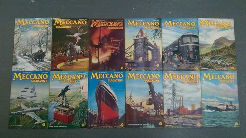 Meccano Magazine: 12 volumes Jan 1950 to Dec 1950 - Picture 1 of 2