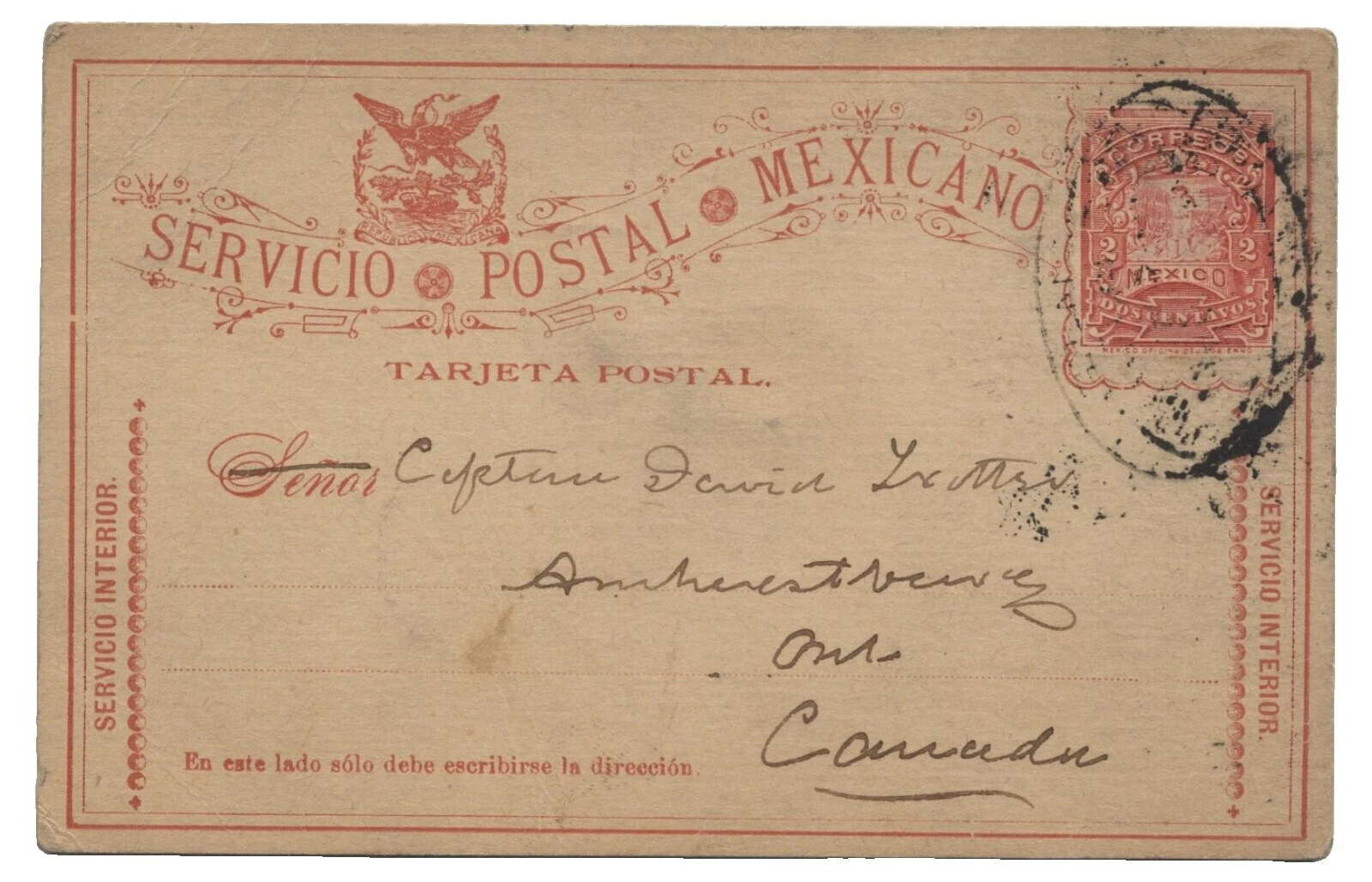 Utiliza tarjetas postales, papelería Sellos de México