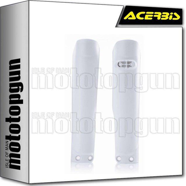 ACERBIS FORK COVER WHITE 2 HONDA CRF 300 RX 2022 22 ACERBIS FORK COVER WHITE 2 HONDA CRF 300 RX 2022 22