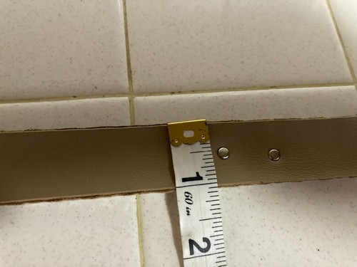 Kippys Cowgirl Belt Tan Belt W/ Swarovski Crystals Size 34 Big Kippys Buckle  - Picture 16 of 20