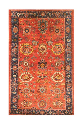 3 x 5 Fuß Rostrot Bidjar Orientalisch Afghanisch Handgeknüpft Traditionell Vorleger - Bild 15 von 15