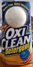NOS Oxi Clean Toss-N-Go Laundry Detergent Ball 25+ Loads Starter Kit Fresh