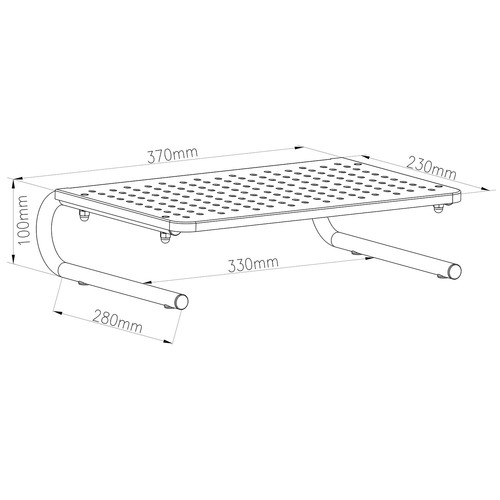 Supporto per monitor / laptop Maclean, 13-32", MC-948 - Imagen 5 de 7
