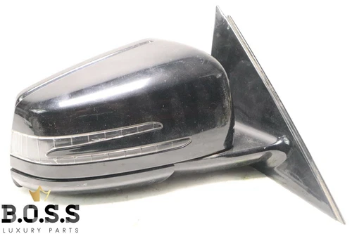 10-13 Mercedes W221 S400 Front Right Passenger Side Mirror Door Rear View OEM