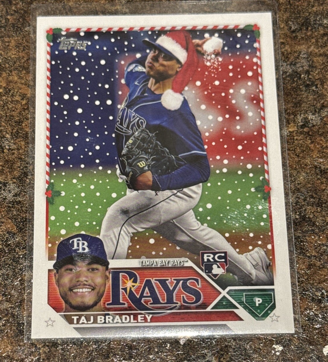 トップス 2023 HOLIDAY 2023 Topps Holiday Mega Box Baseball #H23 SP Taj Bradley RC