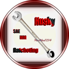 HUSKY Ratcheting Combination Wrench - SAE - M...