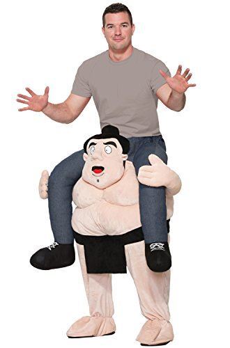 Cavalca un lottatore di sumo - comico - costume illusione - taglia unica - Foto 1 di 1