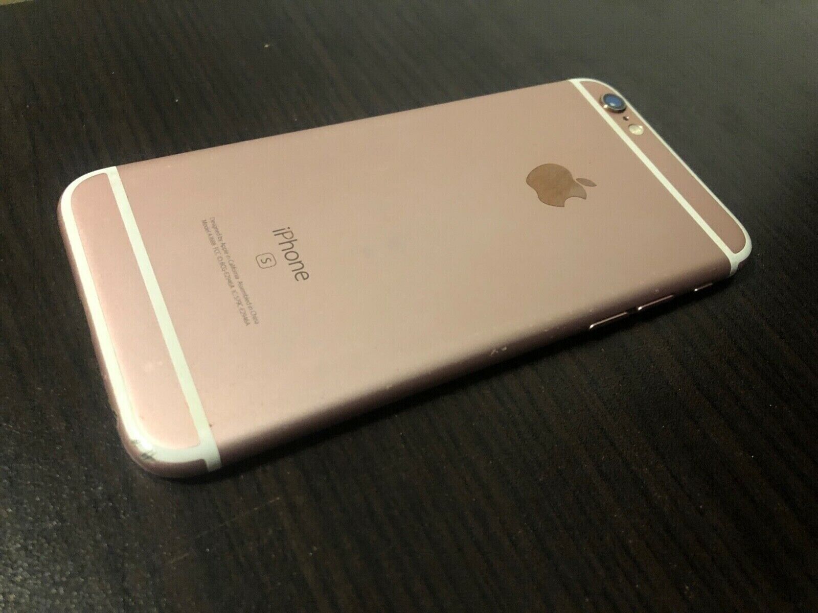 Apple iPhone 6s - 64GB - Rose Gold (Unlocked) A1688 (CDMA + GSM 