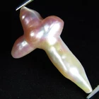 13.37Cts Genuine Natural Rare Unshaped Pearl From Japan Ref-VDO