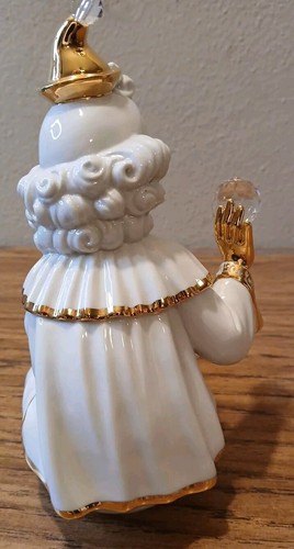Limoges Collezione RG Clown With Swarovski Crystal Porcelain 7" H x 6" W - Picture 4 of 10