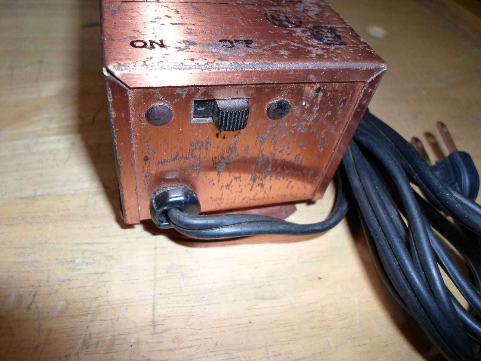 VTG MODEL MOTORING AURORA SLOT CAR HO SCALE TRANSFORMER/POWER PACK 18V DC-1 