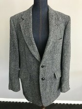 vintage Kuppenheimer 2-Button Men's Harris Tweed Suit Jacket Size 44