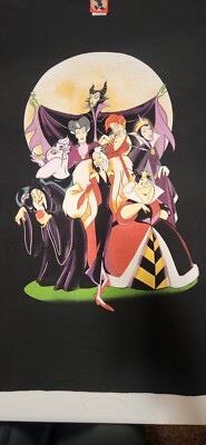 トップス 90s Disney Villains BAD GIRLS nightmare Vtg 90's Disney Villains Bad Girls Nightmare Double Sided