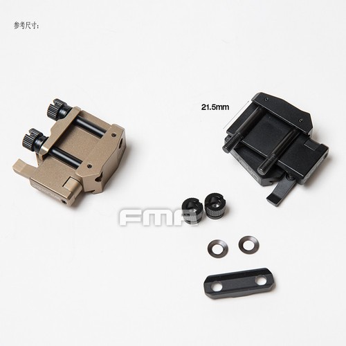 FMA Taktischer Aluminiumhelm Neu Neu mit Etikett Flip Mount Adapter für Nachtsichtbrille mit Neuwagen - Bild 3 von 13