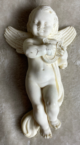 Vintage italienischer A. Giannelli Cherub Engel 6 Zoll