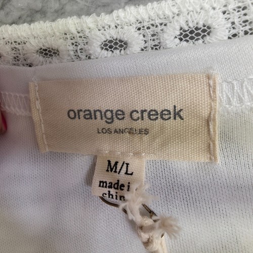 Orange Creek Maxi Dress Womens M/L White Lace Overlay Boho Western Fairy New - 第 18/22 張圖片