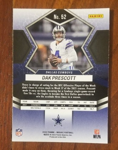 2022 Mosaic Rookie, Veteran Base & Parallel #1-200 Football Cards PYP! - Picture 79 of 231