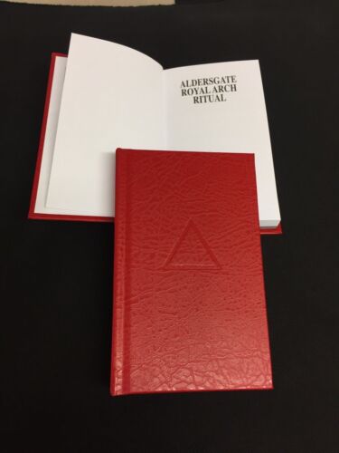 Masonic Aldersgate Ritual Book RHA Pocket Size - Picture 1 of 3