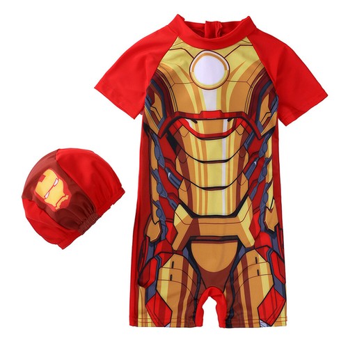 -Boy Girls Swimsuit Swimwear Kids Cartoon One Piece/Swimming Costume/Swim Shorts - Picture 29 of 59