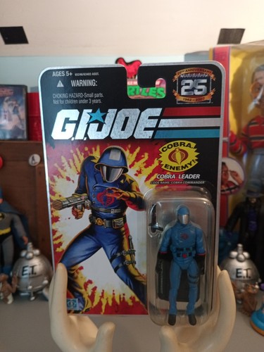 Cobra Commander FOIL G.I. JOE COBRA 25th Anniversary MOC - Bild 1 von 2